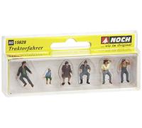 Lot de 6 figurines conducteurs de tracteur NOCH 15628