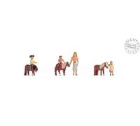 NOCH 15635 Set De Personnages Enfants Avec Poney 1/87