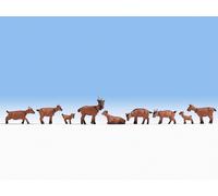 NOCH 15752 Échelle HO Chèvres (pz. 9)