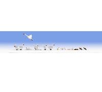 Noch - 15774 - Modélisme Ferroviaire - Figurine - Cygnes Et Canards, Petit