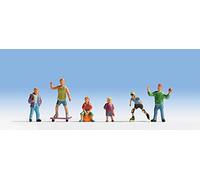 Noch - 15810 - Modélisme Ferroviaire - Figurine - 6 Enfants Jouants