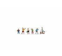 Noch – Figurines de modélisme ferroviaire 15815 – Enfants – 6 figurines