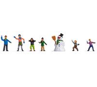 Noch Figurines H0 15821 – Enfants à la neige avec bonhomme de neige (HO 1:87)