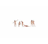Noch - 15844 - Modélisme Ferroviaire - Nudistes - 6 Figurines