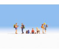 NOCH 15873 Échelle Ho Randonneurs Avec Dos Pièces 6