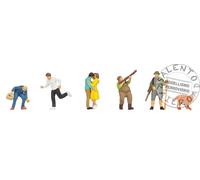 Noch Figurines HO 15883 Dans la forêt – Personnages variés peints à la main, debout – 1:87