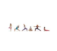 NOCH 15888 Échelle HO Personnes Qui Pratiquent Le Yoga