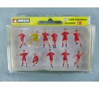 NOCH 15969 15970 lot de figurines Football équipe DANEMARK et supporters NEUFS