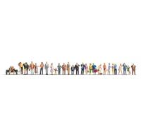 Noch Figurines HO 16043 – 30 figurines peintes en ville – échelle 1/87