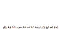 Noch Figurines voyageurs sans pied 16050 H0 peint, assis Ville et campagne