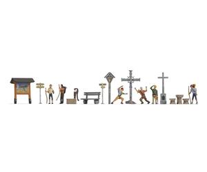 NOCH 16210 Figurine du Monde des Montagnes, Multiples