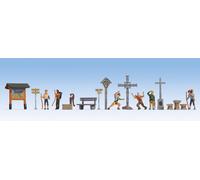 Noch 16210 - Figurines thématiques « A la montagne » - HO (1:87)