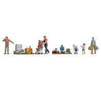 NOCH 16282 Échelle Ho Set Figurine Ed Accessoires à Thème : Marché De Puces (Set