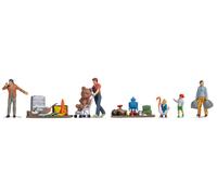 Noch 16282 - Figurines thématiques « Marché aux puces » - HO (1:87)