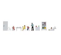 NOCH 16284 Échelle Ho Set Figurine Ed Accessoires à Thème : Salle à Manger