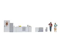 NOCH 16285 Échelle Ho Set Figurine Ed Accessoires à Thème : En Cuisine