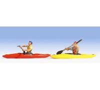 Noch 16809 - Kayaks avec figurines - HO (1:87)