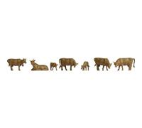 Noch 18216 Vaches, Marron, Multicolore, Petit