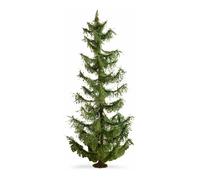 Noch 20191 Sapin Rouge Peint, Traces D’Usure, 22 cm
