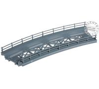 Noch 21350 - H0 1:87 - Pont Ferroviaire À Un Rail En Courbe Rayon 360 Mm