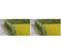 NOCH - 21524 - Modélisme Ferroviaire - Élément De Décoration - Haies-modèles - Vert Foncé - 10 X 6 Mm/Longueur 50 Cm - 2 Pièces (Lot de 2)