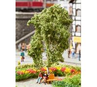 Noch - 21642 - Modélisme Ferroviaire - Arbre avec Banc Circulaire - Hauteur 11,5 Cm, H0