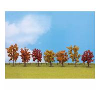 NOCH 25070 Autumn trees, 7 pieces, approx. 8 - 10 cm high