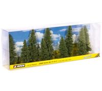 Noch - 25086 - Modélisme Ferroviaire - Éléments De Décoration - Sapins - 80-120 Mm - 9 Pièces, Vert