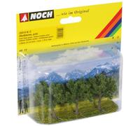 Noch Assortiment d'arbres fruitiers 25510 – 45 à 45 mm, vert – 3 pièces