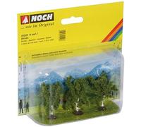 Noch - 25520 - Modélisme Ferroviaire - Arbres - Bouleaux - 45 Cm - 3 Pièces, Vert