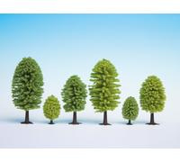 NOCH 26801 Série Hobby : Paquet De 25 Arbres (Hauteur Cm. 5-9)