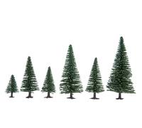Noch 26821 - Lot de 50 sapins Miniatures, 5-14 cm de Haut.