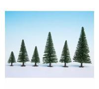 NOCH 26822 Model Fir Trees, extra high, 10 pieces, 16 - 19 cm