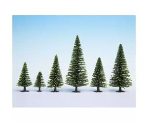 NOCH 26827 Model Spruce Trees, extra high, 10 pieces, 16 - 19 cm high