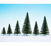 Noch 26830 Set 25X Sapins Arbres De Sapin Pins Pour Modèle Ferroviaire H0 1:87