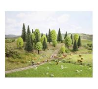 NOCH 26835 Assortiment d'arbres forêt mixte 50 à 140 mm 50 pc(s) | TERRAIN A CONSTRUIRE - NATURE A CONSTRUIRE - DECOR A CONSTRUIRE