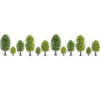 NOCH - 26901-10 Arbres Feuillus, Vert (Lot de 2)