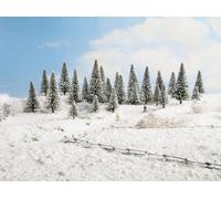 NOCH 26928 SNOW FIRS H0, TT NEW in OVP