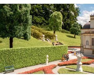 NOCH 2x haies hautes vert clair 50cm - HO 1/87 - NOCH 21518