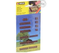 Noch 33070 - Échelle N 1:160 - Clôture En Bois De Jardin Ou De Ferme Longue 5