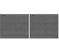 NOCH - 34222 - Modélisme Ferroviaire - Chemin Pavé - Longue De 1 M - Large De 40 Mm (Lot de 2)