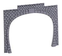 Noch - 34410 - Modélisme Ferroviaire - Élément De Route - Entrée De Tunnel À 2 Voies - 95 X 7 Cm - 2 Pièces