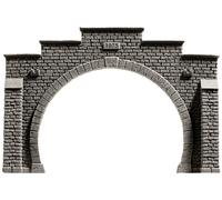 Noch - 34852 - Modélisme Ferroviaire - Entrée De Tunnel, 2 Voies - 12,3 X 8,5 Cm