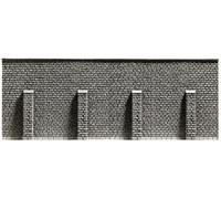 NOCH 34857 Échelle N Mur De Soutènement En Pierre Avec Piliers Cm 39,6 X 7,4