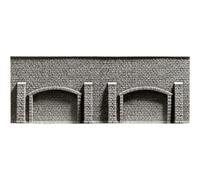 Noch - 34858 - Modélisme Ferroviaire - Mur D'Arcades - 19,8 X 7,4 Cm