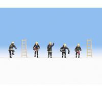 NOCH 36021 Échelle N Pompiers Du Feu (Avec Combinaisons de Protection Nere )
