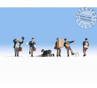 NOCH 36085 Caractères En Échelle 1:160 N - 6 Postini Che Consegnano Pack Et Lait