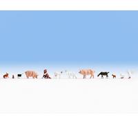 NOCH Farm Animals pièce pour modèle à l'échelle et accessoires Figurines