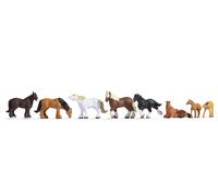 NOCH 36762 Échelle N Chevaux Au Pâturage
