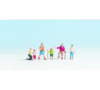 6 Figurines de randonneurs NOCH 36870 N